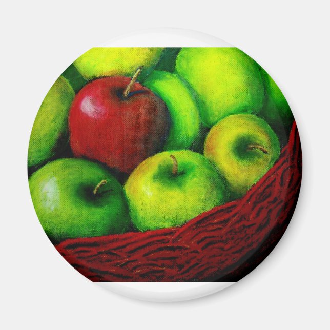 Red Apple Magnet (Vorne)