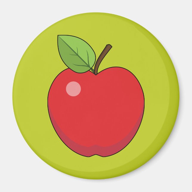 Red Apple Magnet (Vorne)