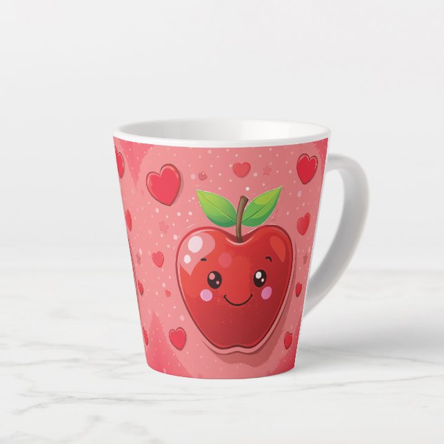 Red Apple Milchtasse (Rechte Ecke)