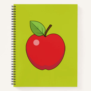Red Apple Notizbuch