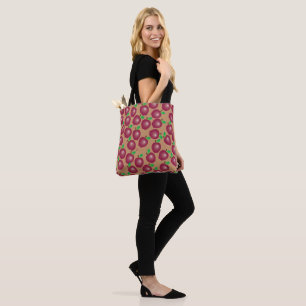 Red Apple Pattern Teacher Tote Bag Tasche