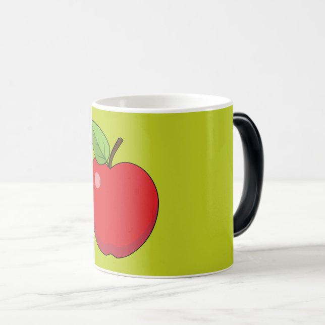 Red Apple Verwandlungstasse (VorderseiteRechts)