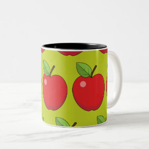 Red Apple Zweifarbige Tasse
