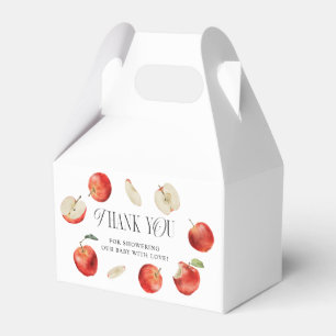 Red Apples Baby Dusche Geschenkschachtel