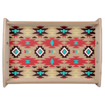 Red Aquamarin Native American Vision Muster