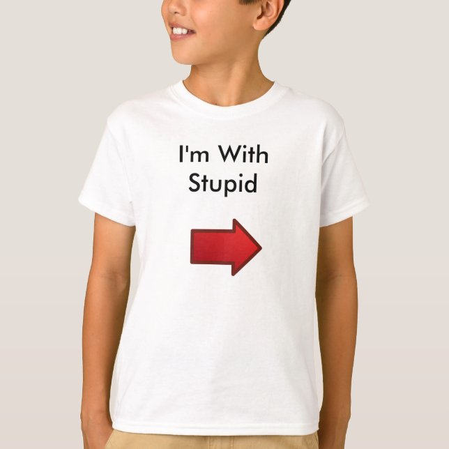 red_arrows_right, bin ich mit dummem T-Shirt (Vorderseite)