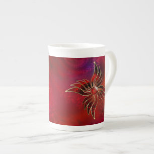Red As Flame Specialty Tasse
