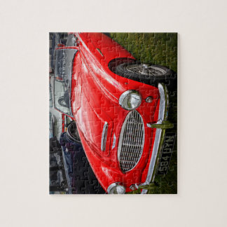 Red Austin Healey 3000 Klassiker