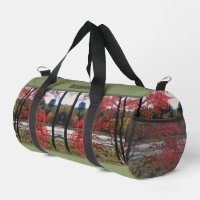 Red Autumn Foliage Marsh Personalisiert