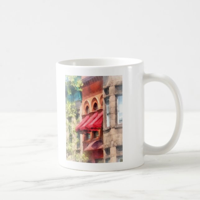 Red Awnstone Hoboken NJ Kaffeetasse (Rechts)