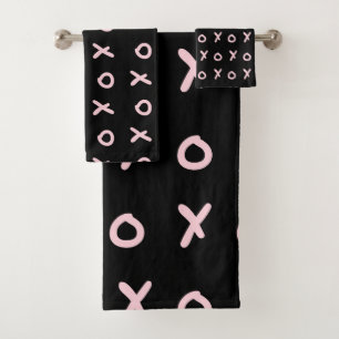 Red & Baby Pink X O XO XO's Trendy Cute