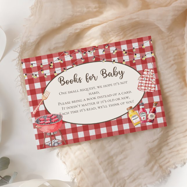 Red Baby-Q Baby-Duschbücher für Baby Begleitkarte (Von Creator hochgeladen)