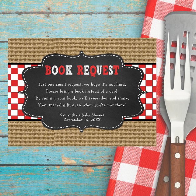 Red Baby Q, GRILLEN Baby Showcard Begleitkarte (Von Creator hochgeladen)