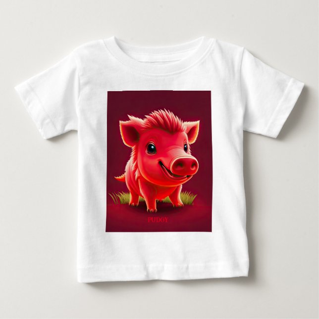 Red BABY Razorback T-shirt (Vorderseite)