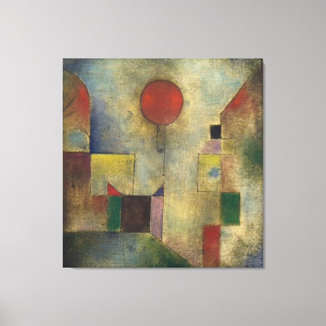 Red Balloon Leinwanddruck (Vorderseite)