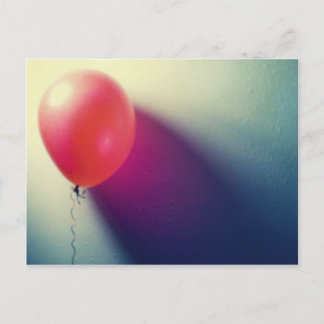 Red Balloon Postkarte