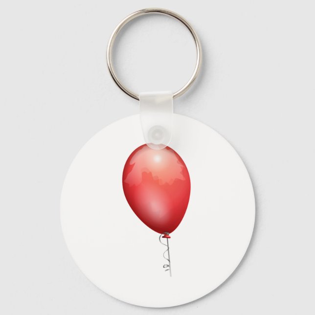 Red Balloon Schlüsselanhänger (Vorderseite)