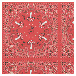 Red Bandana Stoff