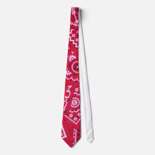 Red_Bandana_tie Krawatte