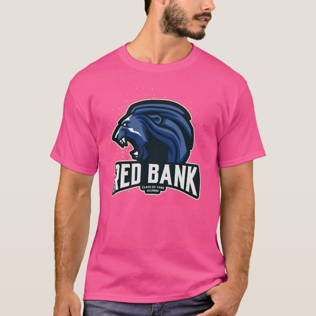 Red Bank High School Class von 1980 45. Wiedersehe T-Shirt (Vorderseite)