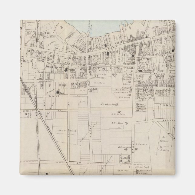 Red Bank, Ner Jersey Magnet (Vorne)