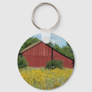 Red Barn Schlüsselanhänger