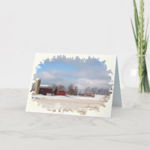 Red Barns Weihnachten