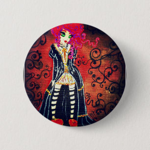 red barock button