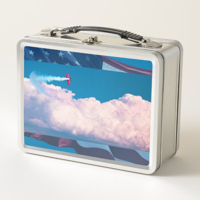 RED BARON UP & AWAY METALL BROTDOSE (Vorderseite)