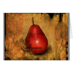 Red Bartlett Pear