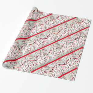 Red Basket mit handlicher Weihnachtszeit Geschenkpapier
