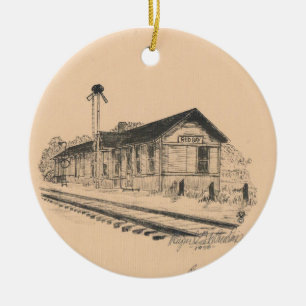 Red Bay Depot Keramik Ornament