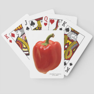 Red Bell Pepper Aus Mexiko frisch Spielkarten