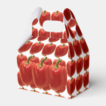 Red Bell Pepper Frisch vom Markt