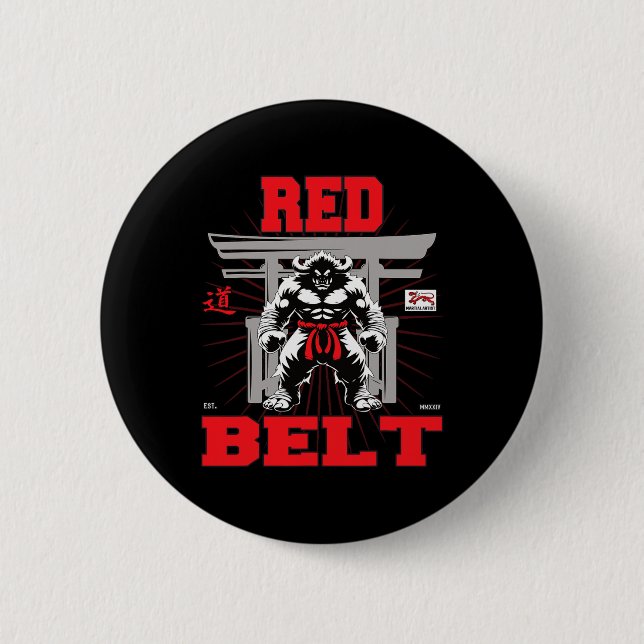 Red Belt Championship in Sight! Button (Vorderseite)