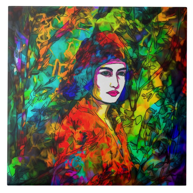 Red Beret Fliese (Vorderseite)