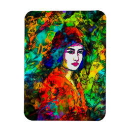 Red Beret Magnet
