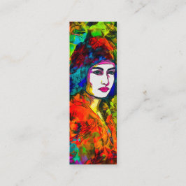 Red Beret Mini Visitenkarte