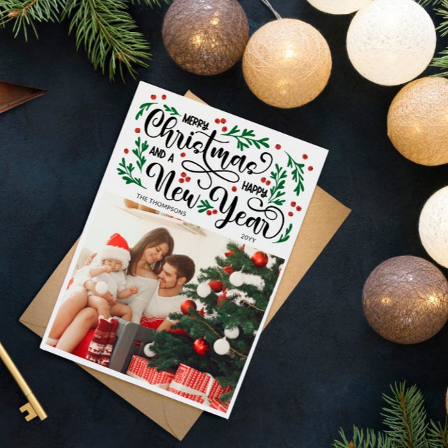 Red Berries Foto Frohe Weihnachten Frohes Neues Ja (Von Creator hochgeladen)