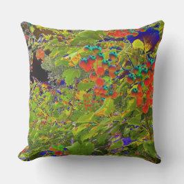 Red Berries Jumbo Outdoor Pillow Kissen Für Draußen