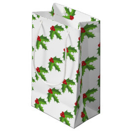 Red Berry Holly Kleine Geschenktüte