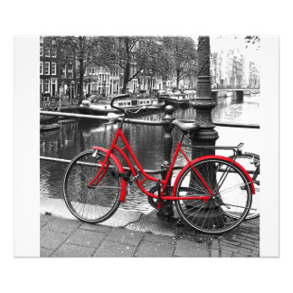 Red Bike 1 photo d'art