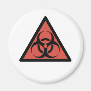 Red Biogefährdung Magnet