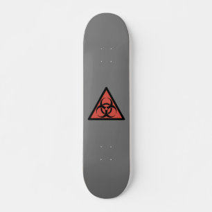 Red Biogefährdung Skateboard