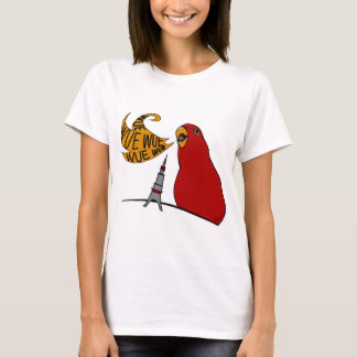 Red birb "GUMIZILLA" wuewuewue... T-Shirt