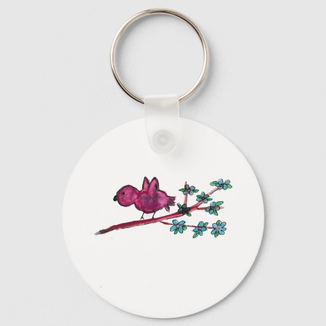 Red Bird Schlüsselanhänger (Vorderseite)