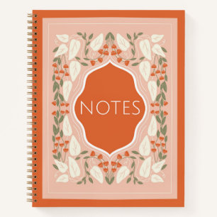Red Blossom Notizbuch