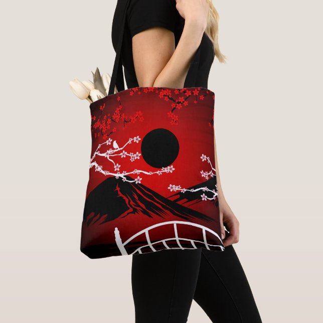 Red Blossom Tasche (Von Nahem)