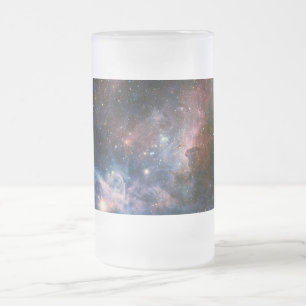 Red & Blue Carina Nebula Hubble Telescope Mattglas Bierglas