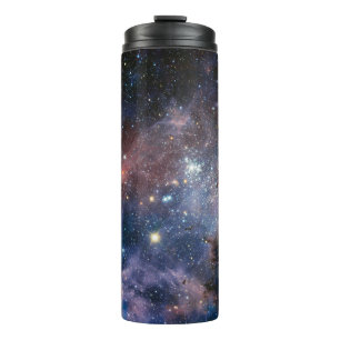 Red & Blue Carina Nebula Hubble Telescope Thermosbecher